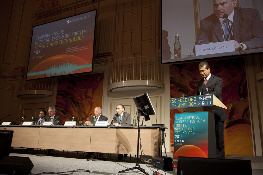 Audience seated during an international scientific conference